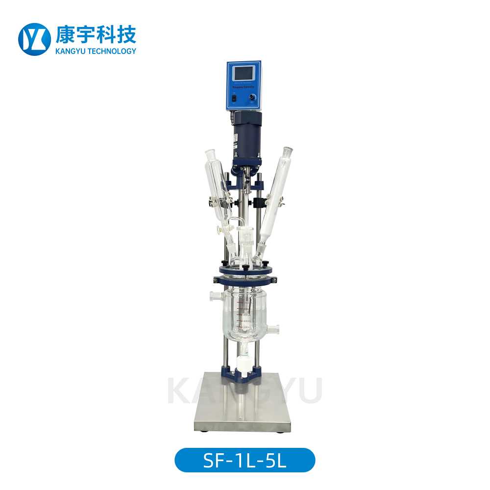 雙層玻璃反應(yīng)釜SF-1L-5L