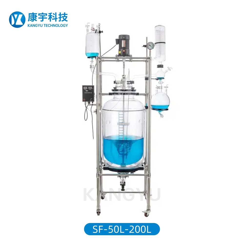 雙層玻璃反應(yīng)釜SF-100L