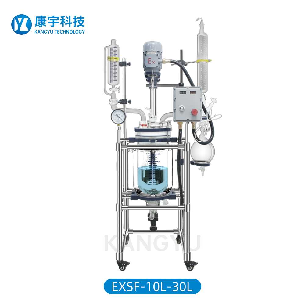 防爆雙層玻璃反應(yīng)釜EXSF-1L-5L